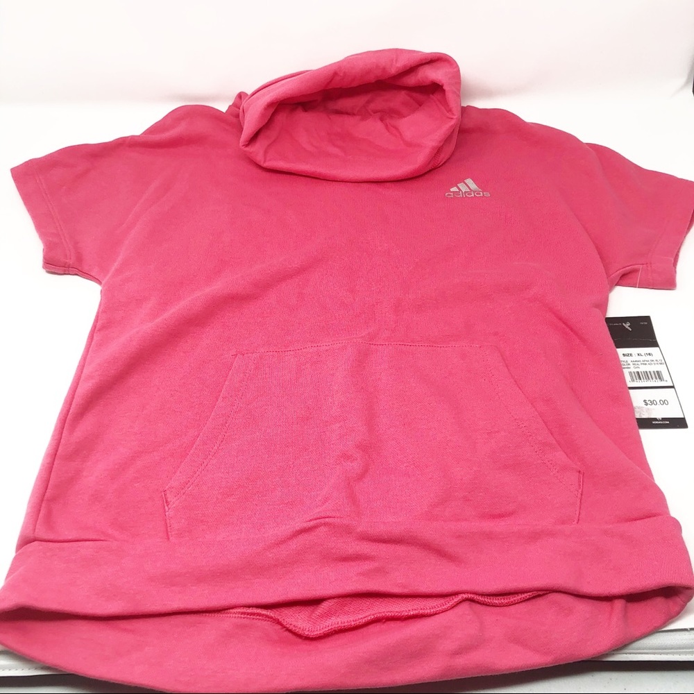 Adidas Girls Shortsleeved Hoodie XL